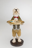 Kare - Deco Figurine Gentleman Dog Tray 43cm