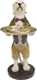 Kare - Deco Figurine Gentleman Dog Tray 43cm