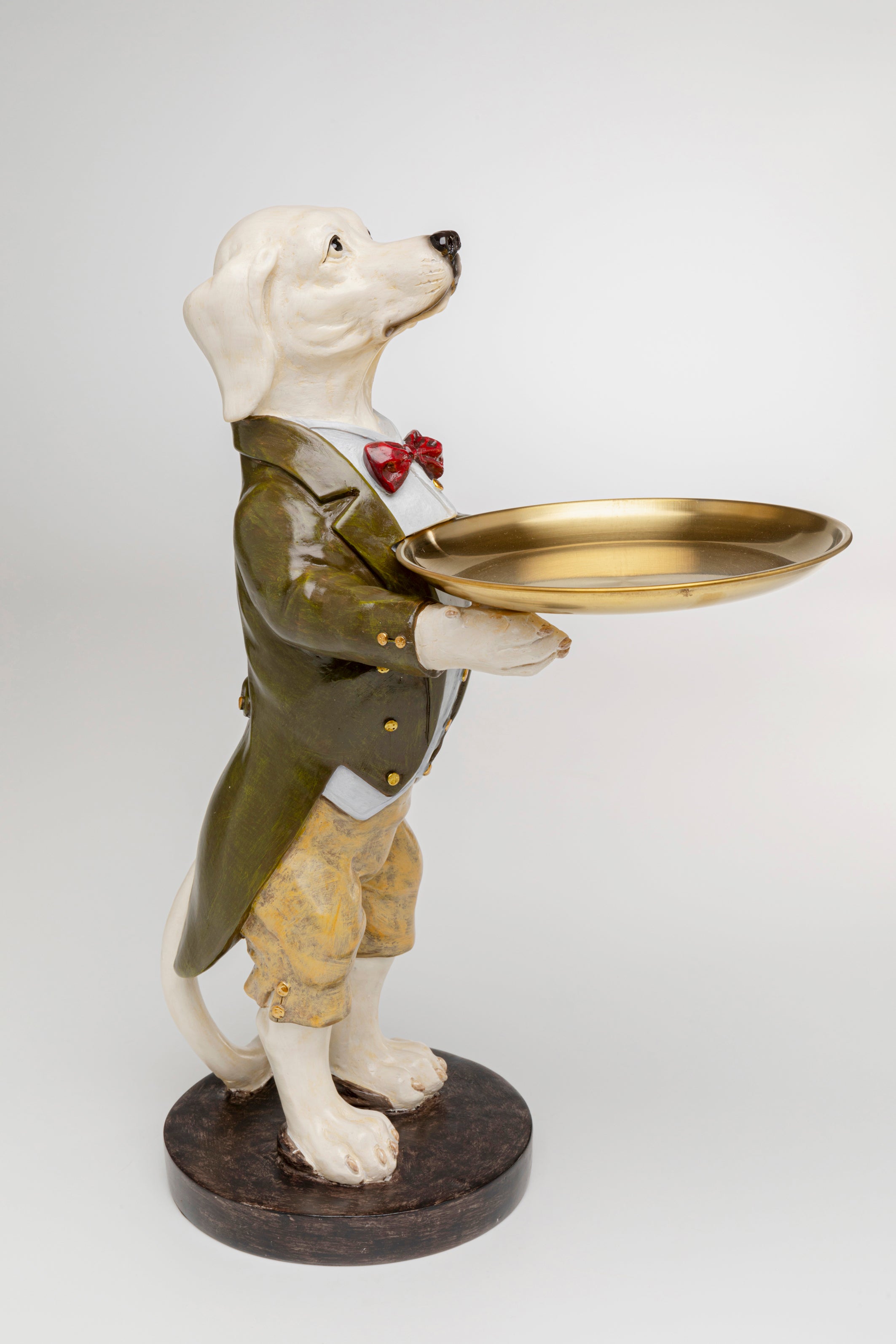 Kare - Deco Figurine Gentleman Dog Tray 43cm