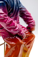 Kare - Deco Figurine Street Art Boy Rainbow 36cm