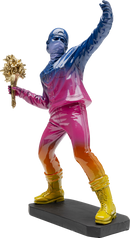 Kare - Deco Figurine Street Art Bouquet Rainbow 41cm