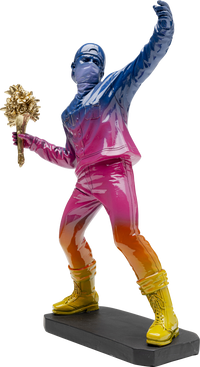 Kare - Deco Figurine Street Art Bouquet Rainbow 41cm