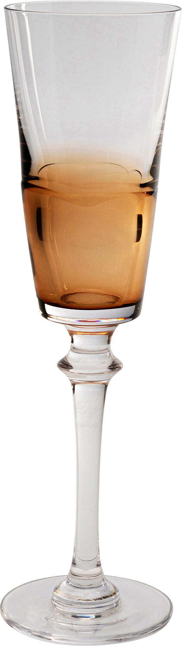 Kare - Champagne Glass Mimi Amber 24cm