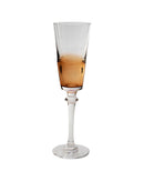 Kare - Champagne Glass Mimi Amber 24cm