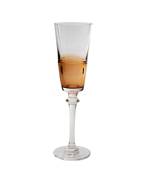 Kare - Champagne Glass Mimi Amber 24cm