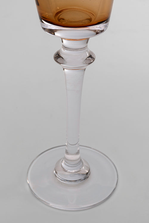 Kare - Champagne Glass Mimi Amber 24cm