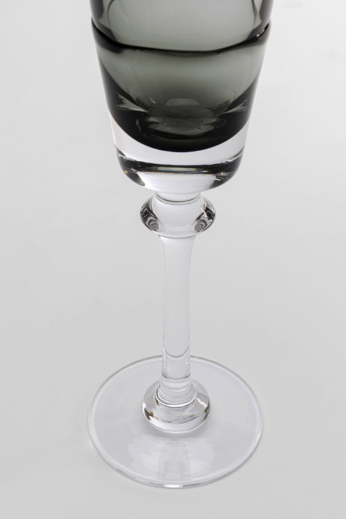 Kare - Champagne Glass Mimi Grey 24cm