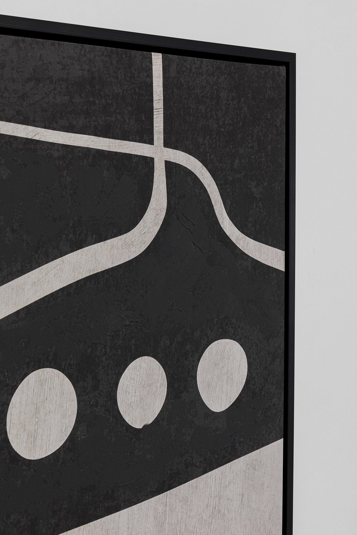 Kare - Canvas Picture Artistic Blacky 70x110c