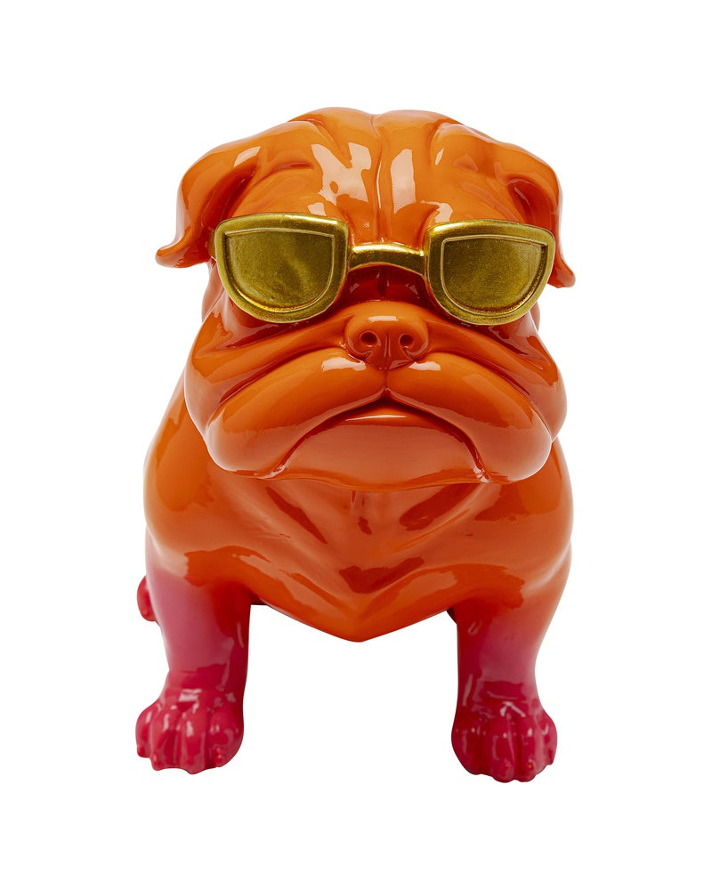 Kare - Deco Figurine Fashion Dog Orange 17cm
