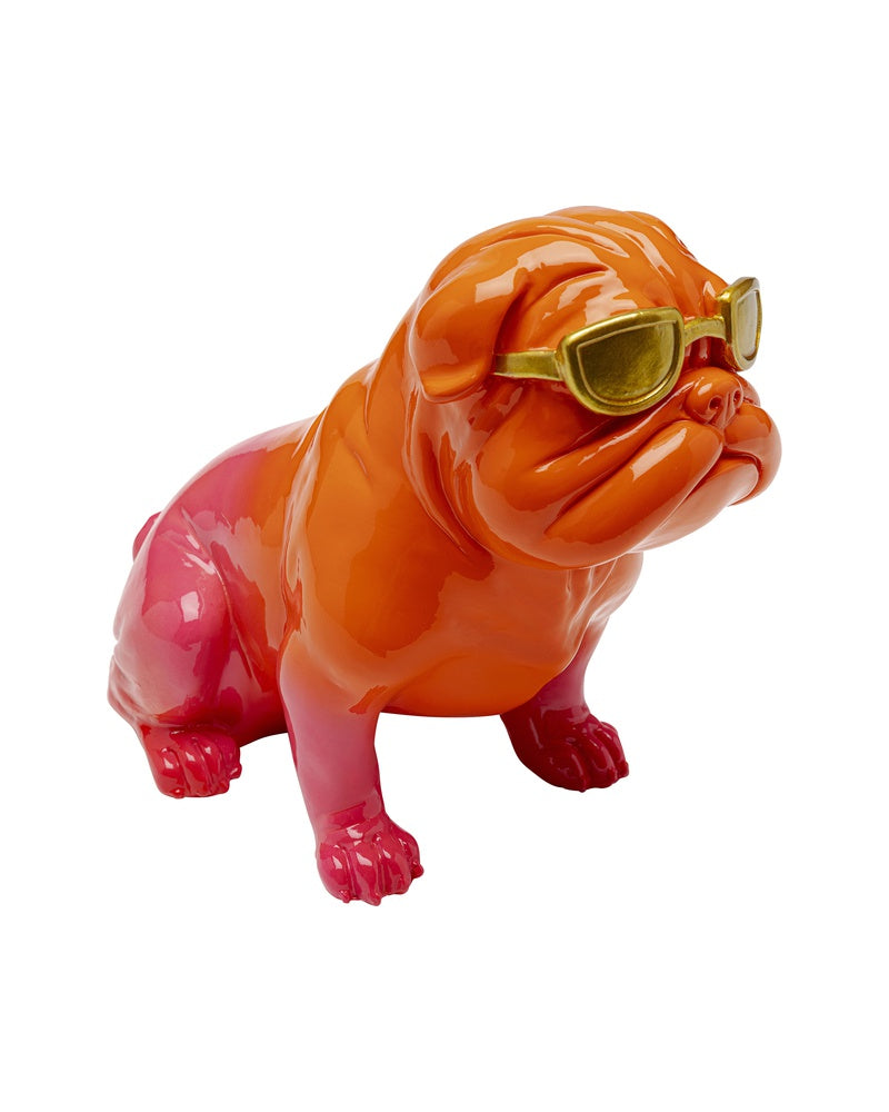 Kare - Deco Figurine Fashion Dog Orange 17cm