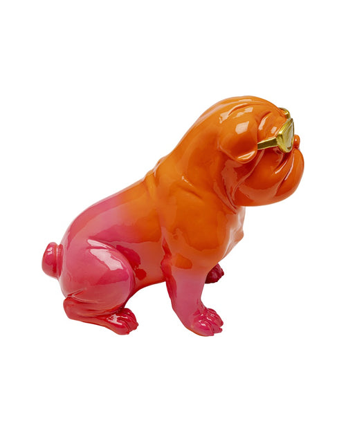 Kare - Deco Figurine Fashion Dog Orange 17cm