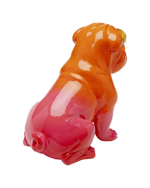 Kare - Deco Figurine Fashion Dog Orange 17cm