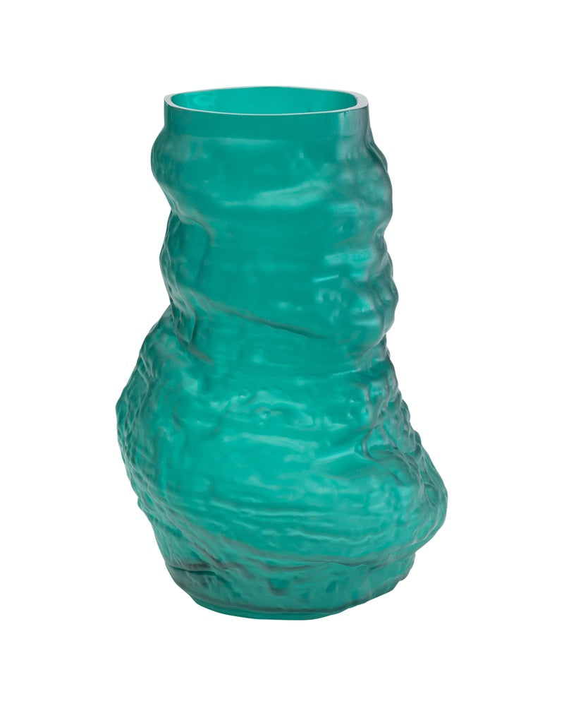 Kare - Vase Enrique Turquoise 47cm