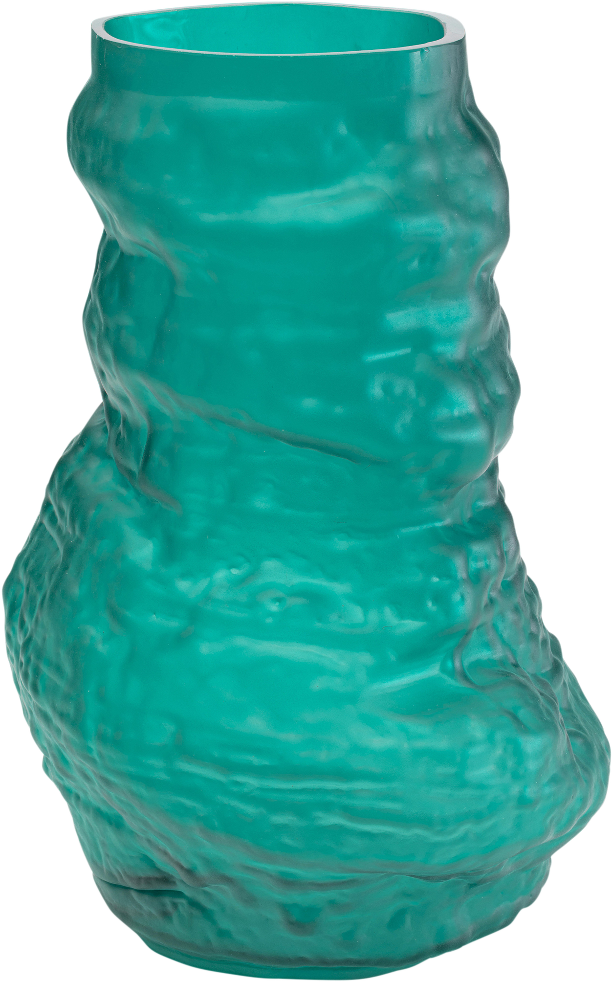 Kare - Vase Enrique Turquoise 47cm