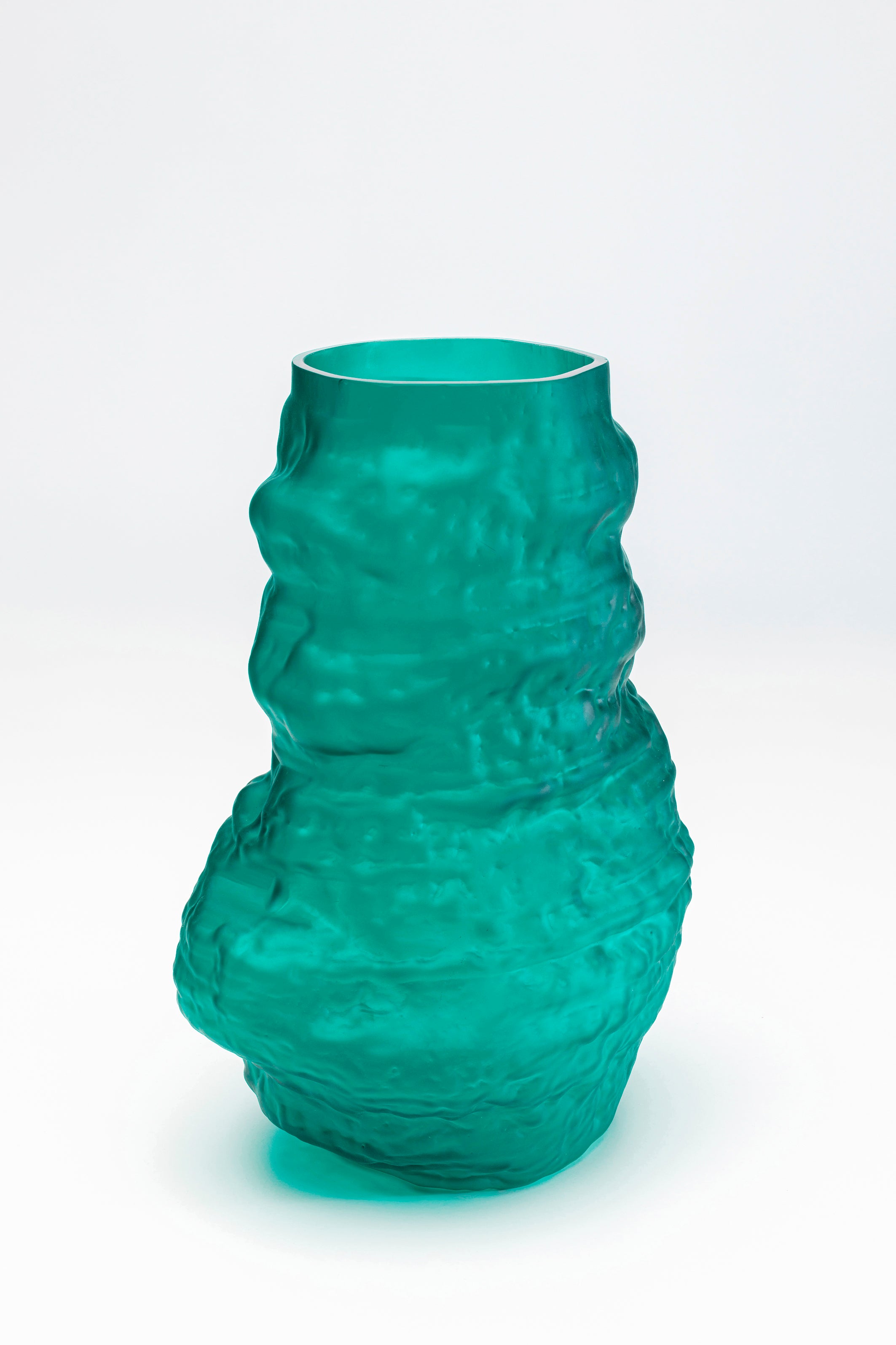 Kare - Vase Enrique Turquoise 47cm