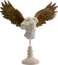 Kare - Deco Figurine Guardian Angel Male 45cm