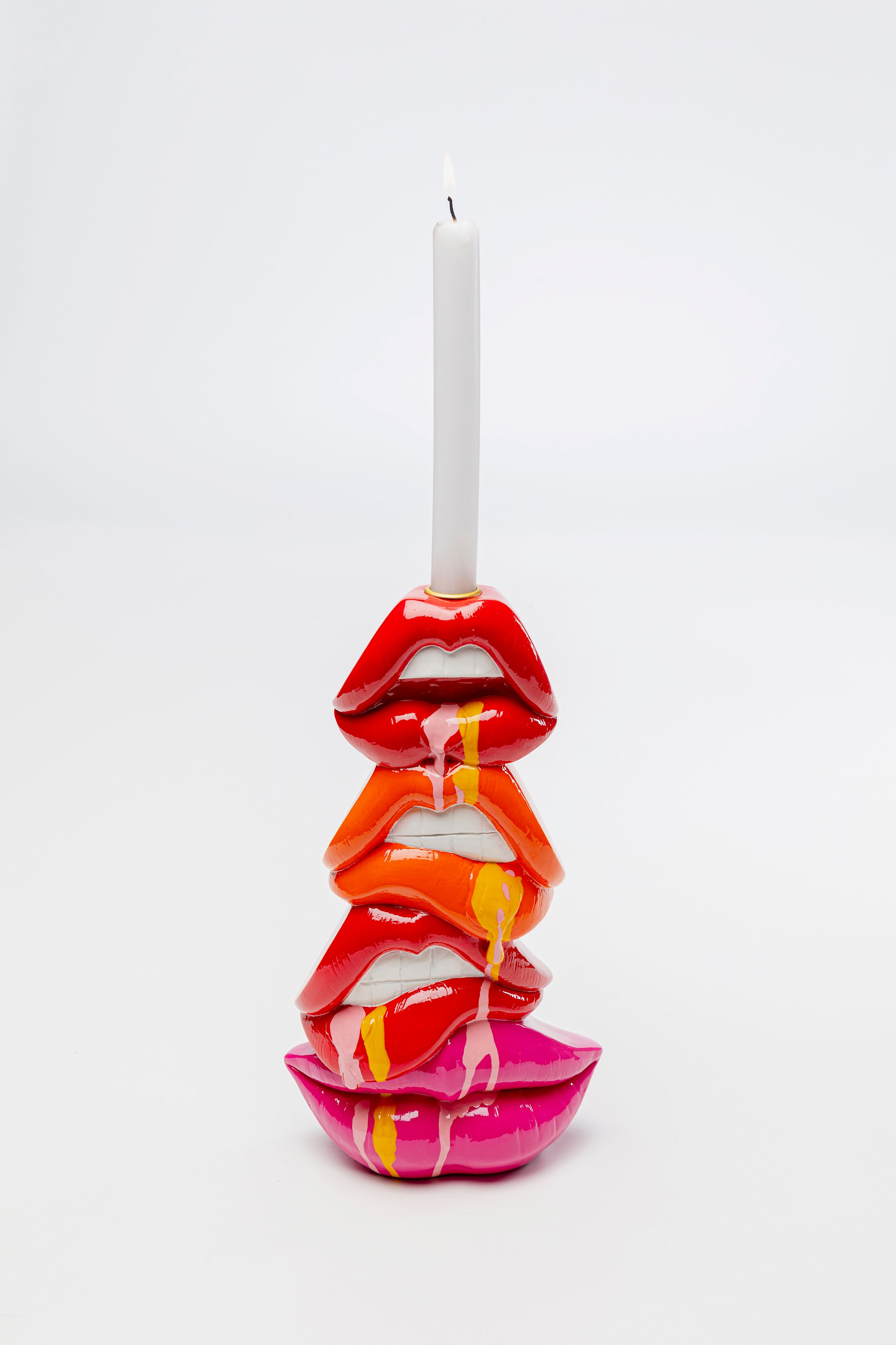 Kare - Candle Holder Lips 30cm