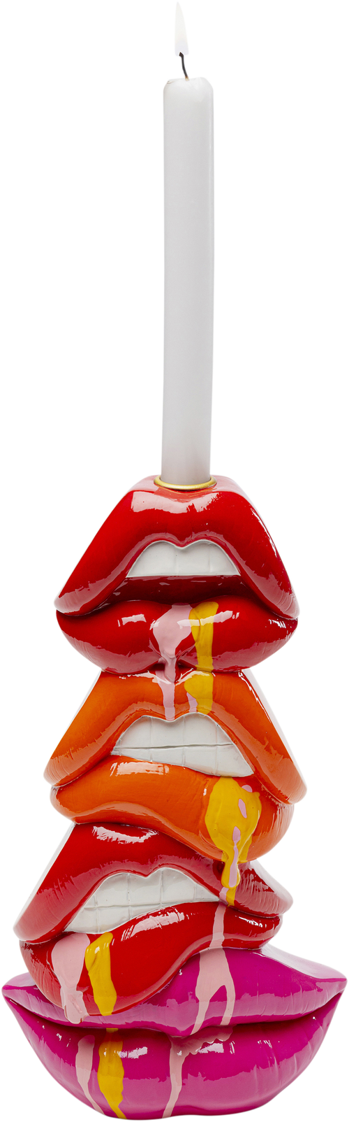 Kare - Candle Holder Lips 30cm