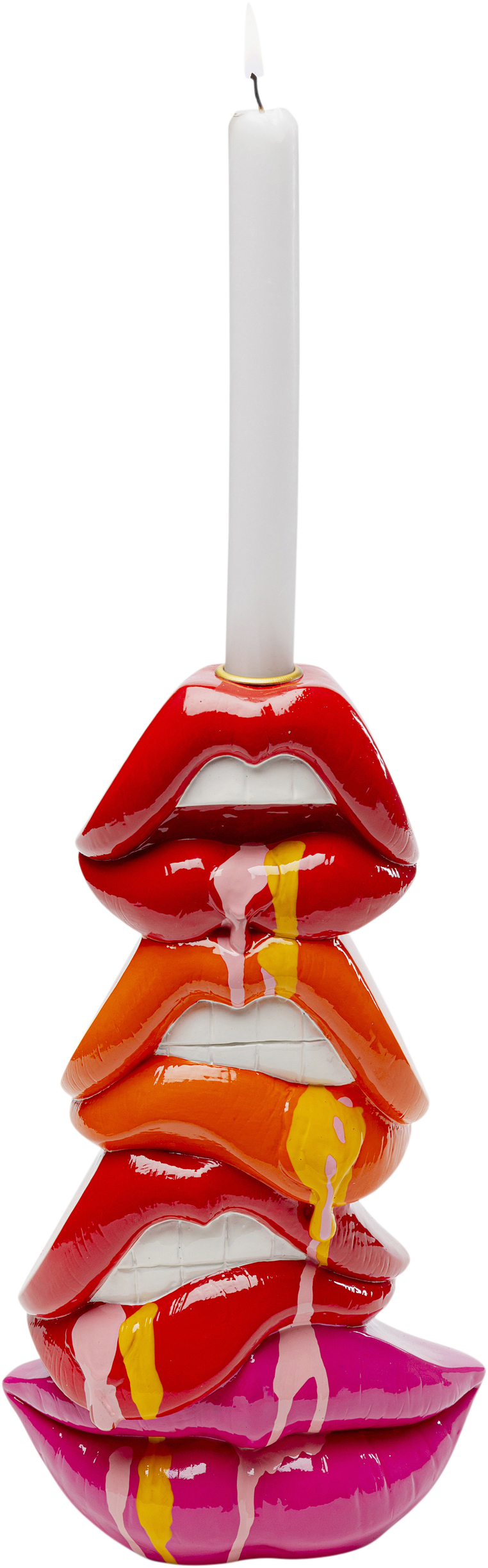 Kare - Candle Holder Lips 30cm