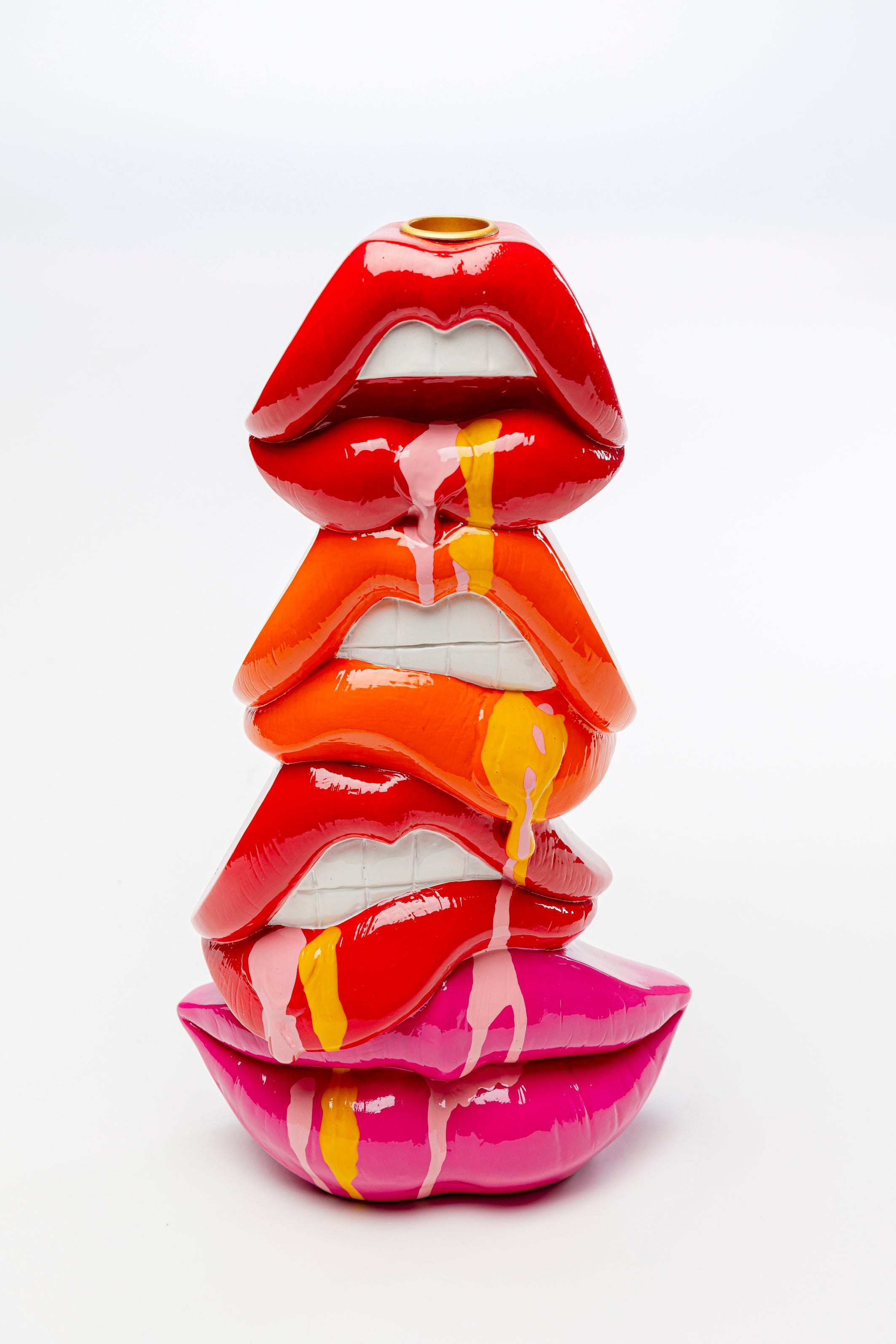 Kare - Candle Holder Lips 30cm