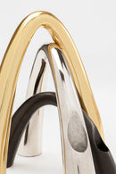 Kare - Candle Holder Bow Duo Black 13cm