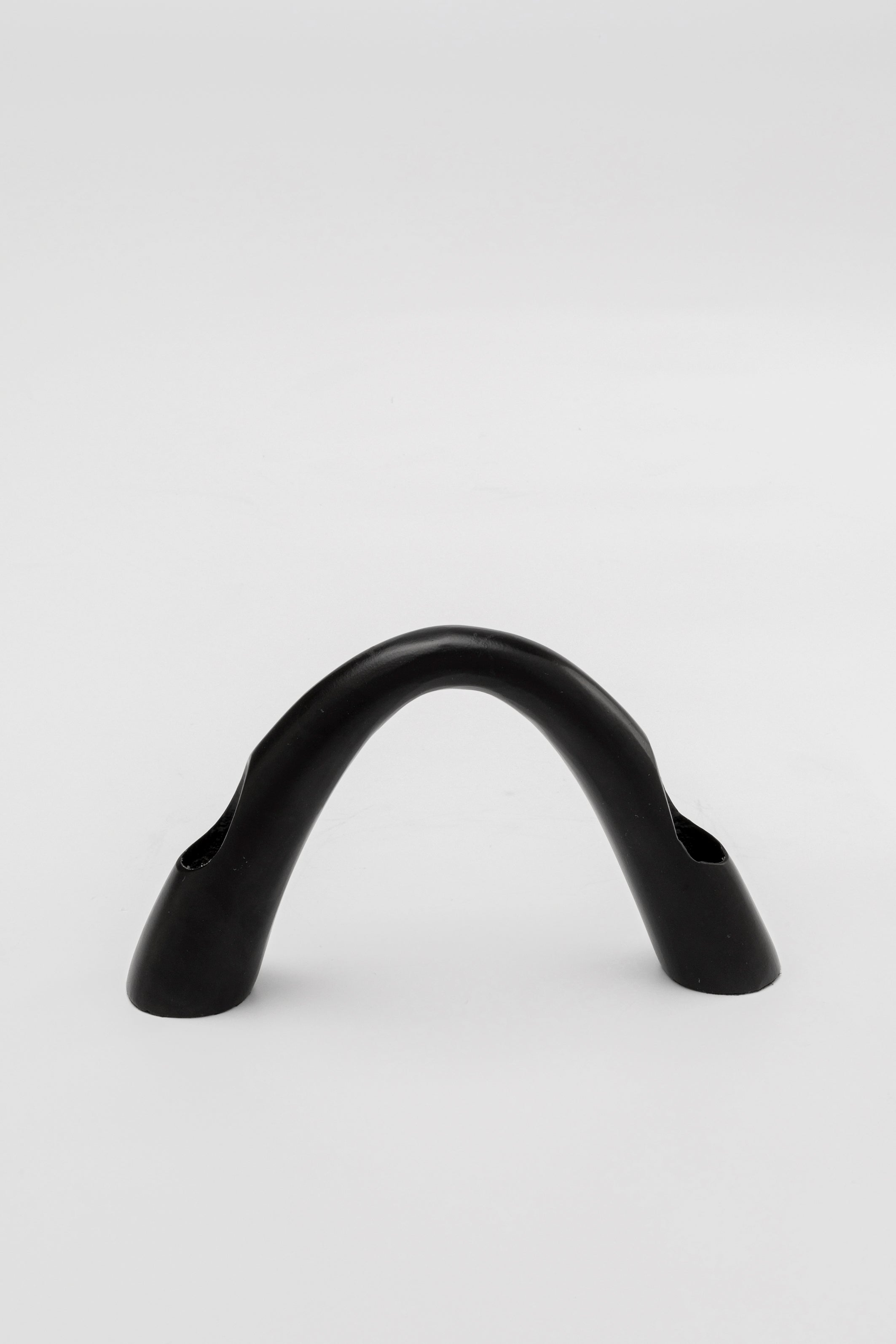 Kare - Candle Holder Bow Duo Black 13cm