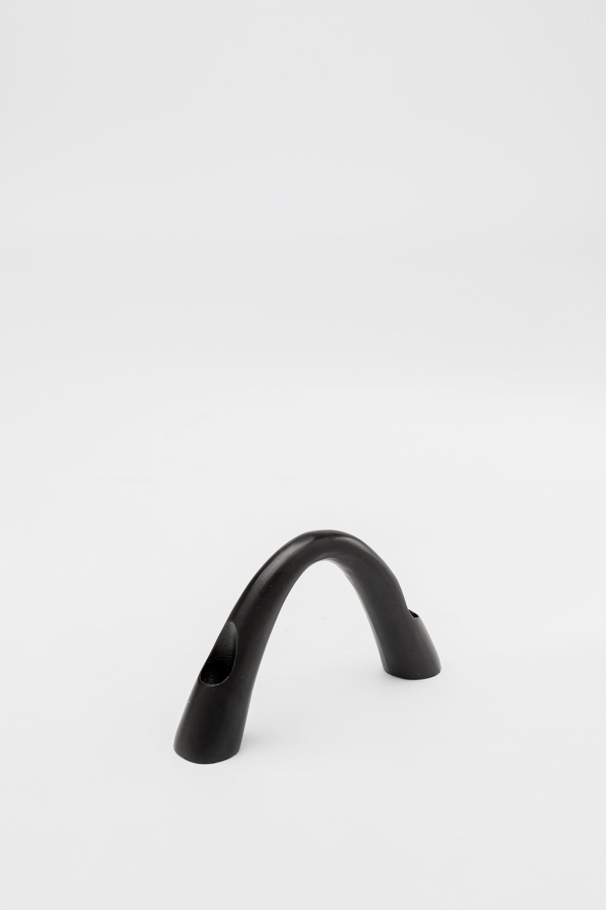 Kare - Candle Holder Bow Duo Black 13cm