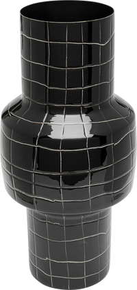 Kare - Vase Black Mesh 33cm