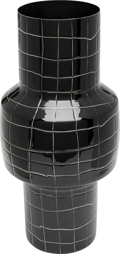 Kare - Vase Black Mesh 33cm