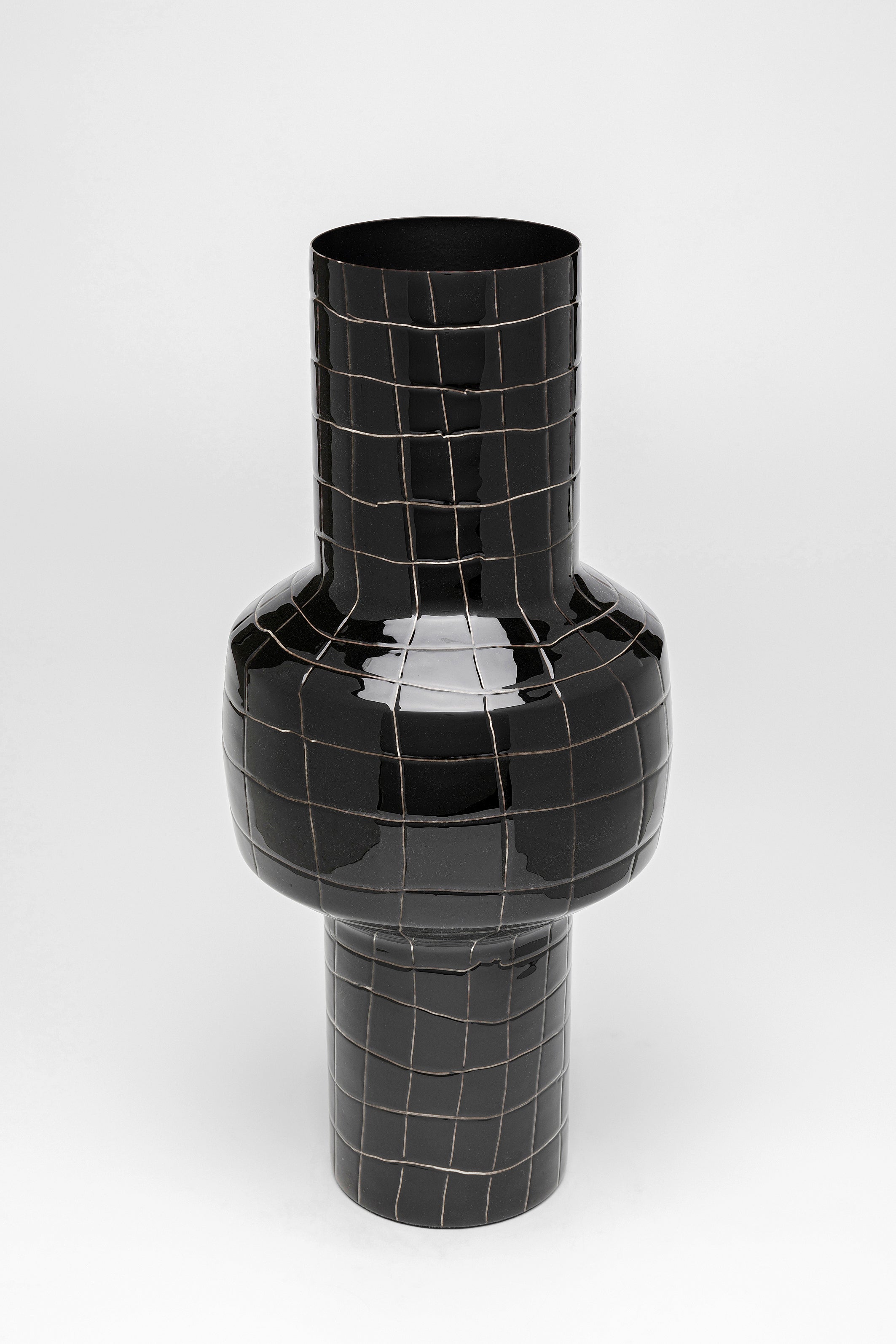 Kare - Vase Black Mesh 42cm