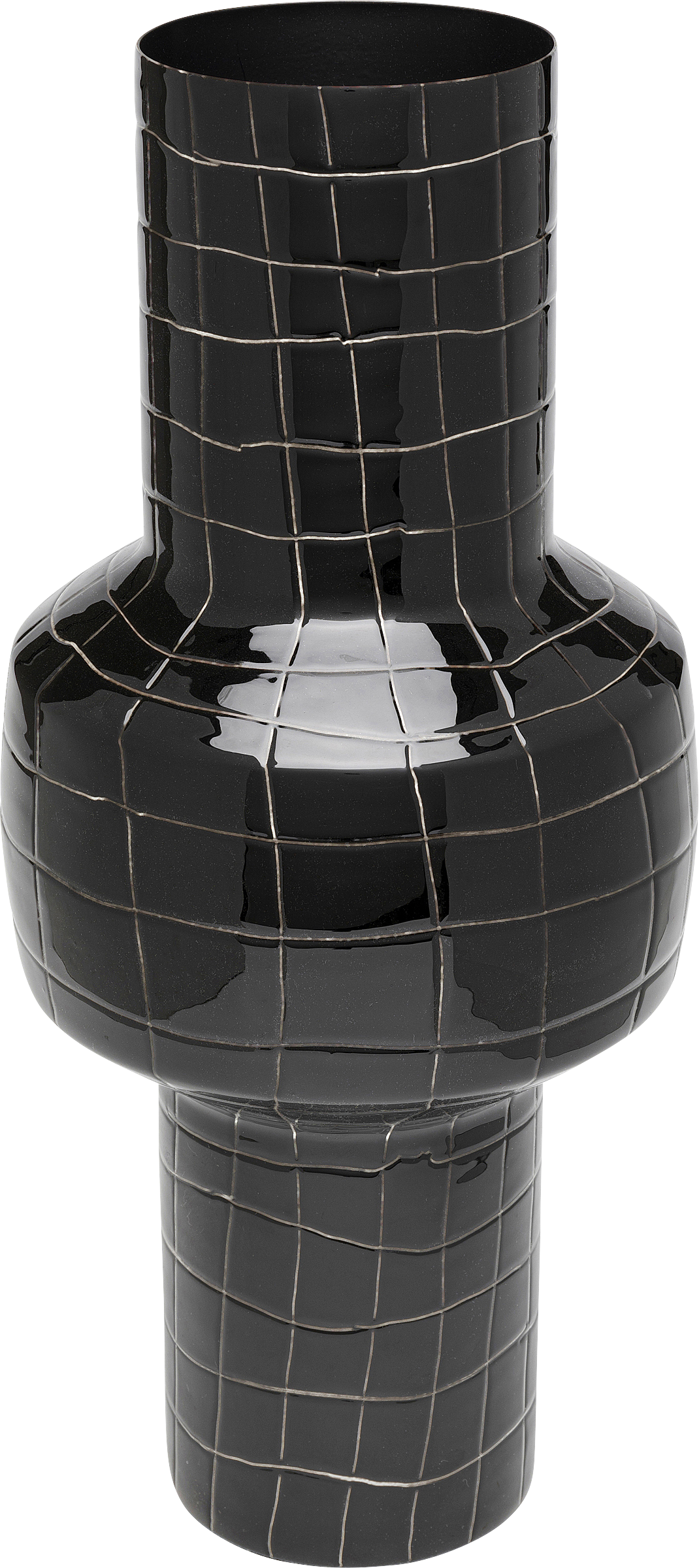 Kare - Vase Black Mesh 42cm