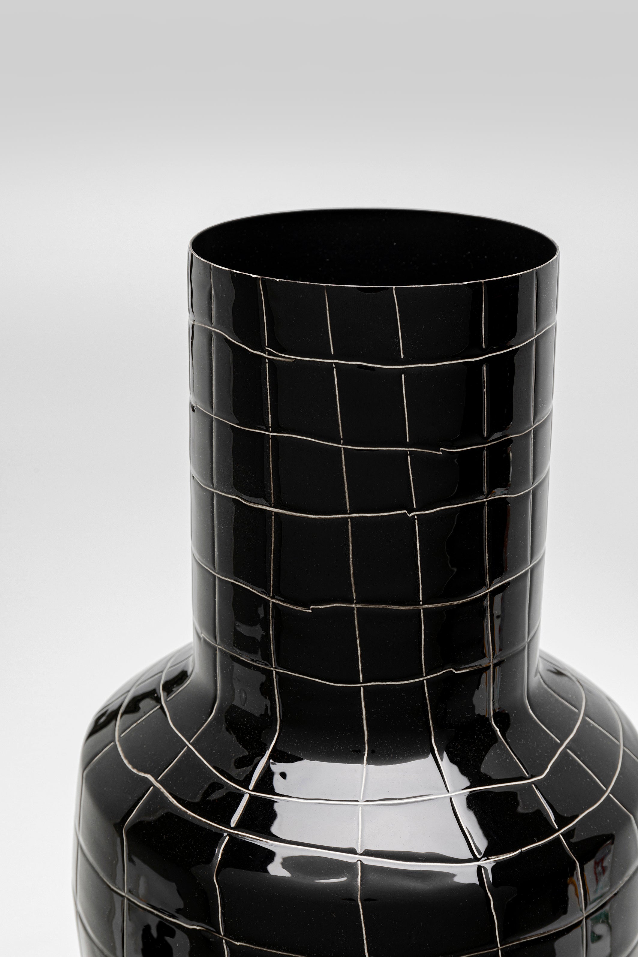Kare - Vase Black Mesh 42cm