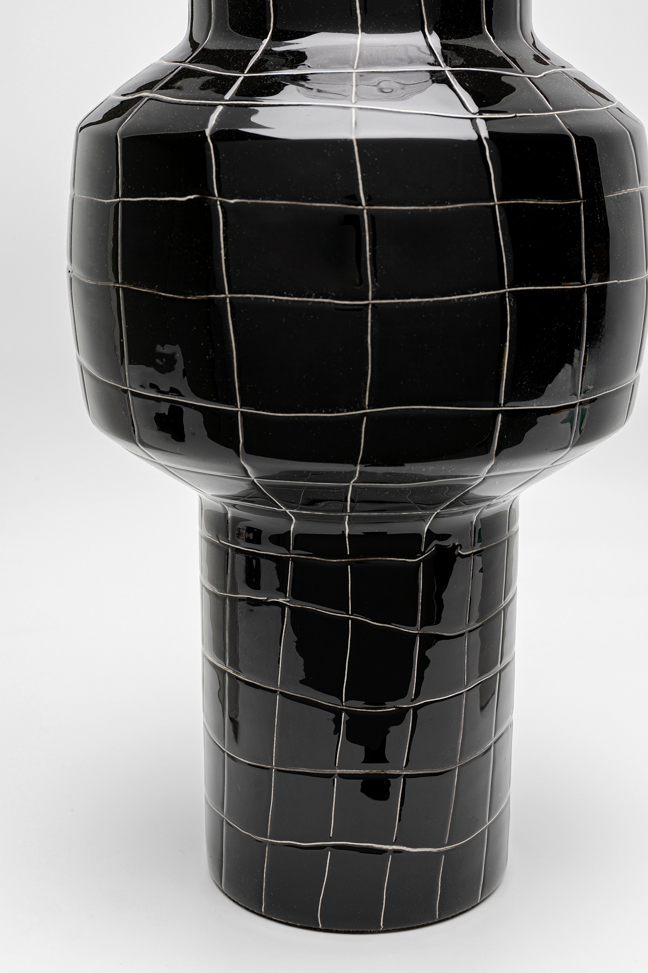 Kare - Vase Black Mesh 42cm
