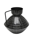 Kare - Vase Black Mesh Handle 29cm