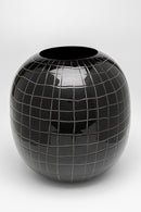 Kare - Vase Black Mesh 26cm