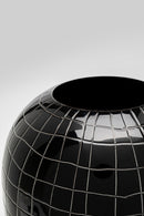 Kare - Vase Black Mesh 26cm