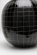Kare - Vase Black Mesh 26cm
