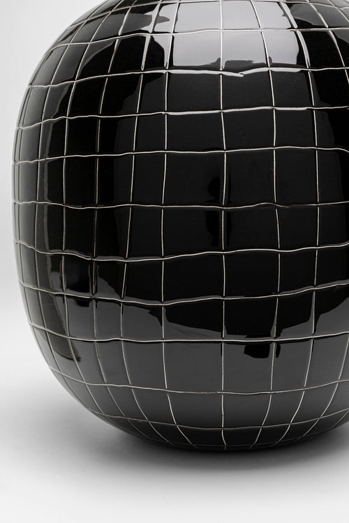Kare - Vase Black Mesh 26cm