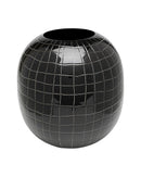 Kare - Vase Black Mesh 26cm