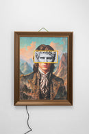 Kare - Framed Picture LED Art Gentleman 80x100cm