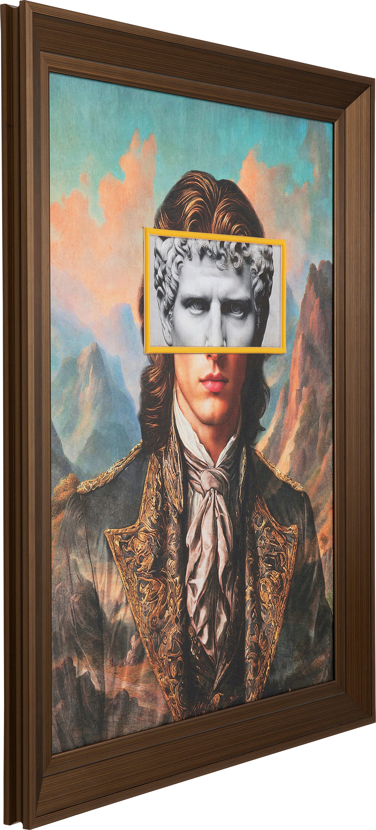 Kare - Framed Picture LED Art Gentleman 80x100cm