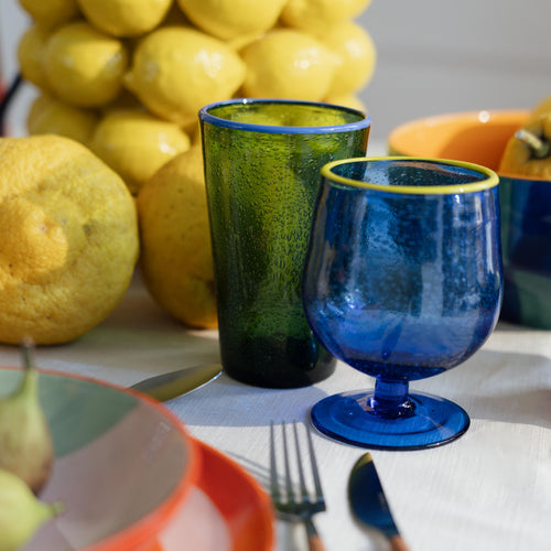 Kare - Wine Glass Bubbles Blue