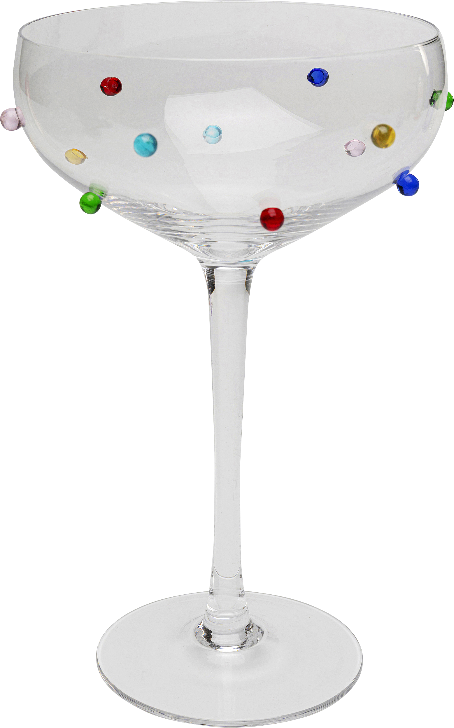 Kare - Cocktail Glass Party Dots 19cm