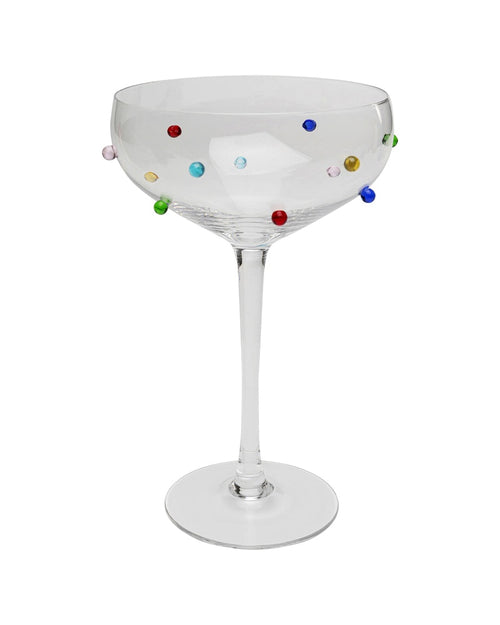Kare - Cocktail Glass Party Dots 19cm