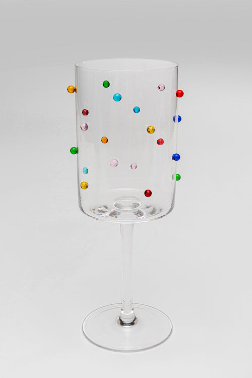 Kare - Wine Glass Party Dots 23cm