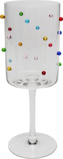 Kare - Wine Glass Party Dots 23cm