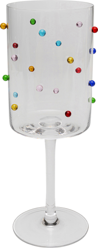 Kare - Wine Glass Party Dots 23cm