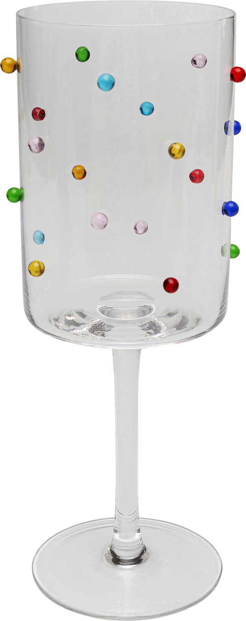 Kare - Wine Glass Party Dots 23cm