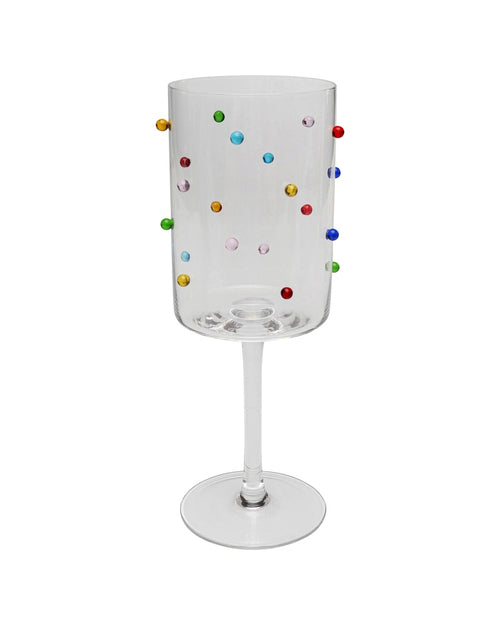 Kare - Wine Glass Party Dots 23cm