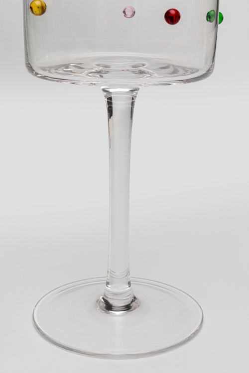 Kare - Wine Glass Party Dots 23cm